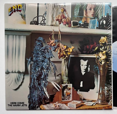 Brian Eno - Here Come The Warm Jets Island Reissue EX/EX Vinyl LP in shrink - Image 1 of 4