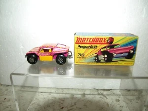 Matchbox Superfast Lesney #MB30-B Beach Buggy w/ type "C" Box 1970 - Picture 1 of 6