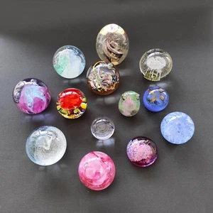 Glass Paperweight Bundle Caithness Scotland Ngwenya Glass etc. - Picture 1 of 22