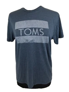 Toms Shirt Damen Medium M dunkelblau Logo Tee Next Level Apparel - Bild 1 von 7