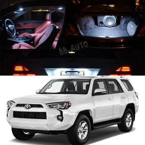 White Xenon LED Interior Lights Package Kit For Toyota 4Runner 2003 - 2016 SUV - Picture 1 of 1