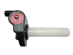 Empuñadura de acelerador corta empuñadura de gas negra tipo 2 universal Performance Race HMParts - Imagen 1 de 3