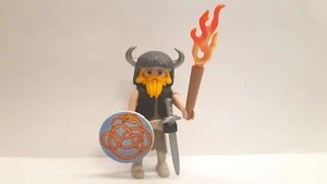 Playmobil Vichingo Personalizzato Vichingo #16 - Raro OTTIMO - Foto 1 di 9