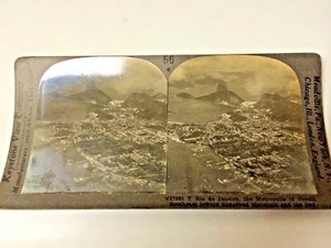 STEREO CARD RIO DE JANEIRO SUGARLOAF MOUNTAIN BRAZIL - Picture 1 of 2