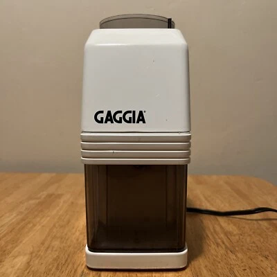 Molinillo de Café Gaggia Blanco Hecho en Italia Modelo MM Foto 1 de 4