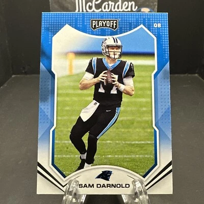 2021 Panini Playoff Sam Darnold #157 Carolina Panthers - Image 1 of 2