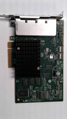 LSI 9201-16e 6Gbps 16-lane external SAS HBA P20 IT Mode ZFS FreeNAS unRAID NoROM - Image 1 of 4