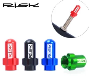 Bicycle Wheel Valve Caps Aluminum Bike Tire Tyre Stem Air Airtight Car Cover - Picture 1 of 16
