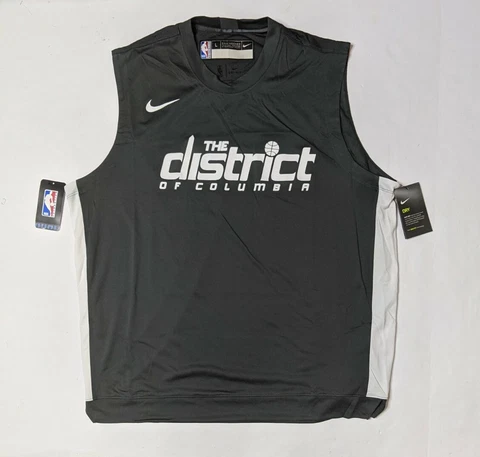 Nike NBA Washington Wizards The District Sleeveless Shirt AV0981-060 Sz Large Cover