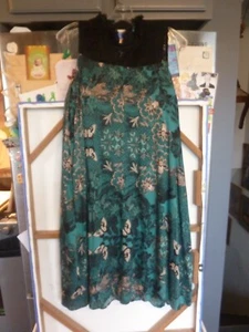 Maeve Anthropologie Teal Bird/Butterfly Print Lace Neck Midi Dress   Sz. S   EUC - Picture 1 of 2