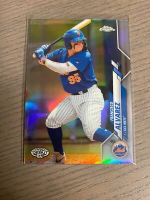 Francisco Alvarez 2020 Topps #PDC-64 PRO DEBUT Refractor /99 New York Mets-MLB - Image 1 of 2