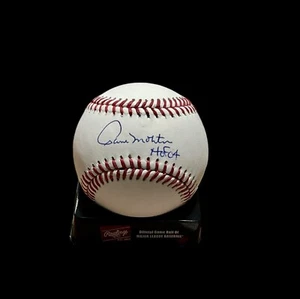 PAUL MOLITOR SIGNED MLB BASEBALL WITH HALL OF FAME INSCRIPTION W/ JSA CERT - Picture 1 of 3