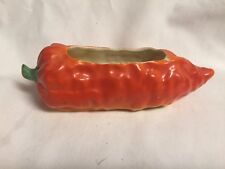 Figural Vegetable Red Hot Chili Pepper Condiment/Sauce Dish ~ Japan ~PO55