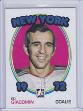 Ed Giacomin 2009 In The Game 1972 The Year In Hockey Card 37