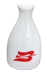 Vintage ROYAL VIKING LINE Porsgrund Norway Porcelain Peanut Shaker Vase Mod Logo - Picture 1 of 7