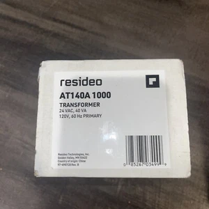 NEW Honeywell Resideo AT140A1000 24 Volts Transformer 120V - 24V 40VA zone valve - Picture 1 of 6