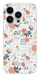 Coque en silicone imprimée compatible Apple iPhone 14 Pro Danse des roses - Picture 1 of 3
