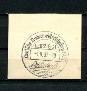 German Reich WW II : Fancy cancel from 1937 - Leipzig - Picture 1 of 1