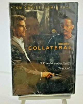 Collateral (DVD, 2004, 2-Disc Set) New Sealed Charity Tom Cruise Jamie Fox DS44 Foto 1 de 2