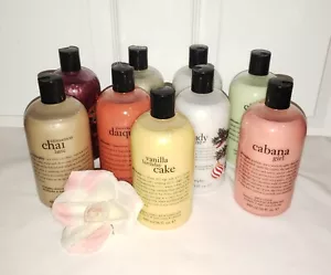 Philosophy Shampoo Shower Gel & Bubble Bath 3-in-1 16oz YOU CHOOSE - Picture 1 of 1