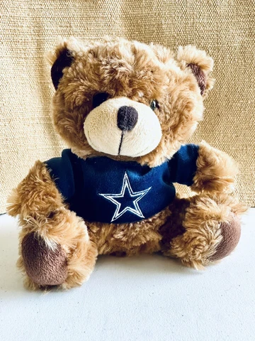 Forever Collectibles DALLAS COWBOYS Teddy Bear (8”) Texas NFL Cover
