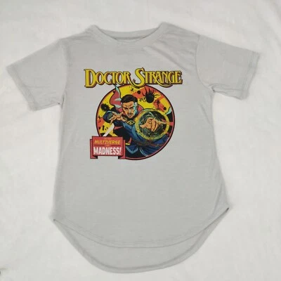 Marvel Doctor Strange Womens Gray Short Sleeve Crew Neck Tshirt Size Small - Image 1 of 4