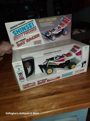 SUPER RARE 1989 NIB 1:16 SHINSEI RAT RACER NIKKO RC ELECTRIC RTR Unused - Image 1 of 4