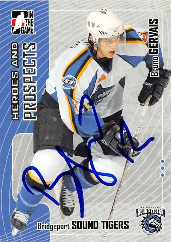 Bruno Gervais autographed Hockey Card 2006 In The Game Heroes & Prospects #269 - Image 1 of 1