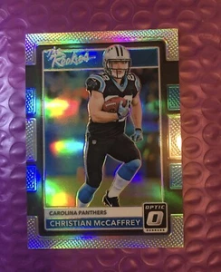 Christian McCaffrey 2017 Optic The Rookies #5 RC Silver Prizm - Bild 1 von 2