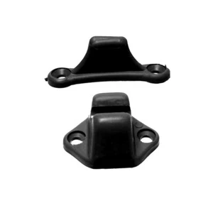 Retenedor Puerta 30 mm Negro Plástico Blanco Autocaravana Caravana Remolque - Imagen 1 de 2