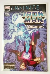 Iron Man Annual #1 2021  Walmart Logo Variant (Infinite Destinies Tie-In) 9.4+ - Picture 1 of 1