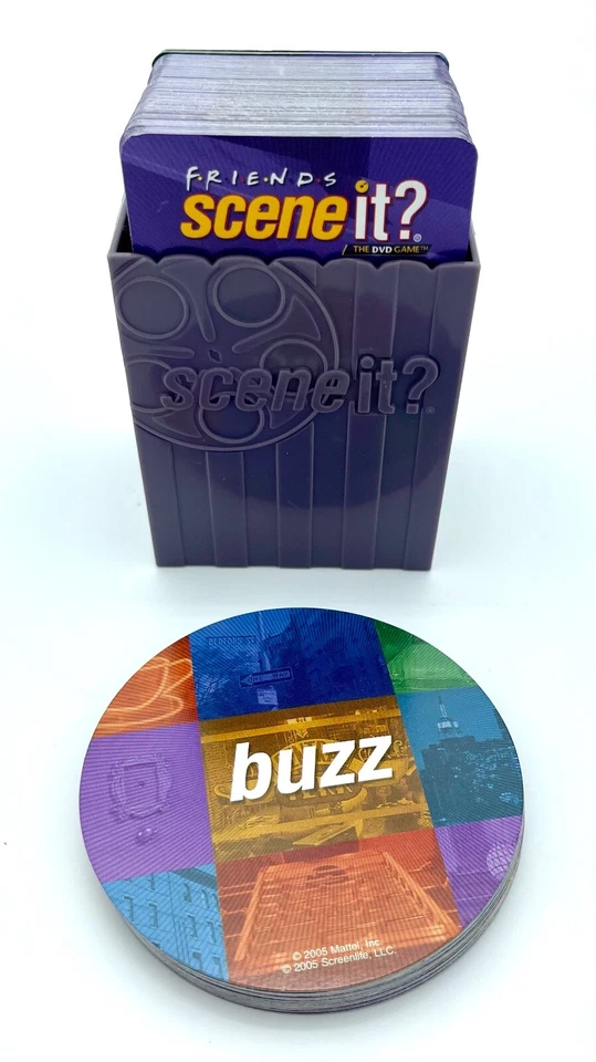 Scene It Friends TV Show Trivia Cards and Buzz Cards Replacement Sets - Image 1 of 1