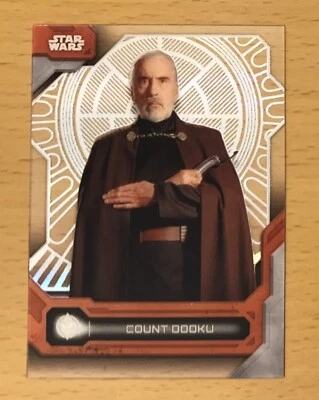 2024 TOPPS STAR WARS HIGH TEK BASE THRONE ROOM COUNT DOOKU #25 ATTACK OF CLONES - Image 1 of 2