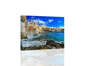 Greece Syros Island - CANVAS OR PRINT WALL ART - Picture 1 of 2
