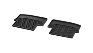 Alfombrillas traseras negras originales para todas las estaciones Mercedes Benz Clase C C205 W205 - Imagen 1 de 1
