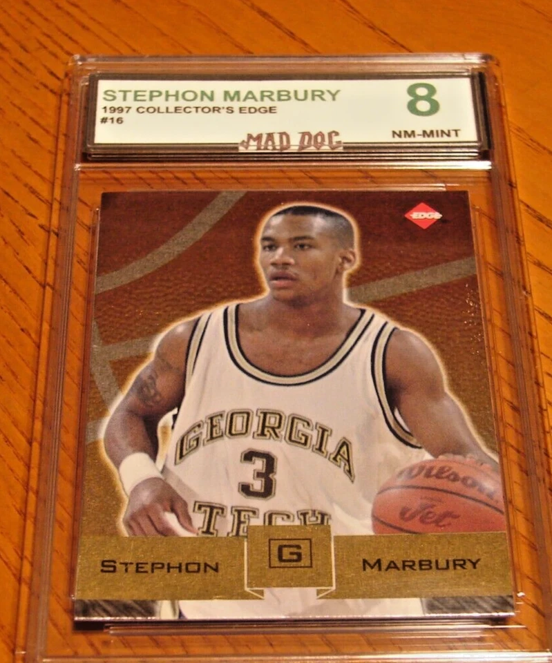 斯蒂芬·马伯里 * * 1997 年收藏家边缘 -- #16 -- 完好 8 * * 狼 * * 疯狗 — 第 1/1 张图片