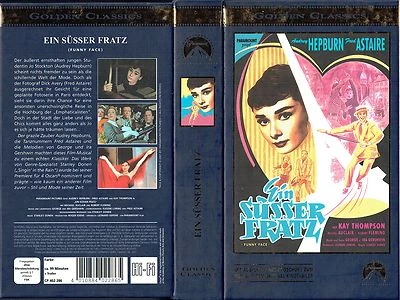 (VHS) Ein Süßer Fratz - Audrey Hepburn, Fred Astaire, Kay Thompson  - Bild 1 von 2