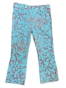 Lilly Pulitzer Jubilee Girls Size 6 Coral Printed Pants - Picture 1 of 7