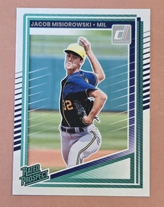 Jacob Misiorowski 2025 Donruss Rated Prospect Card #128 - Picture 1 of 2