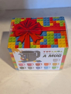 Taza de ladrillo construida inspirada en Lego 2022 Foto 1 de 4