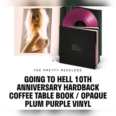 THE PRETTY RECKLESS Going To Hell 10th Anniversary Vinyl, Bookpack, SIGNED PRINT - Image 1 of 4