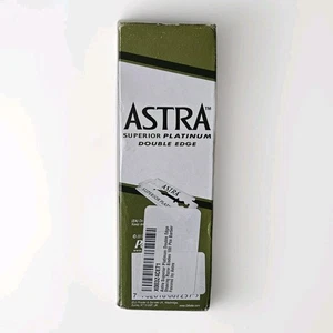 Confezione 100 Lame Rasoio di Sicurezza Astra Doppio Bordo Barbiere Made in Russia - Foto 1 di 2
