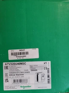 Schneider Electric ATV320U40M3C AC Drive Compact ATV320 IP20 4kW 5HP 200/240V - Picture 1 of 1
