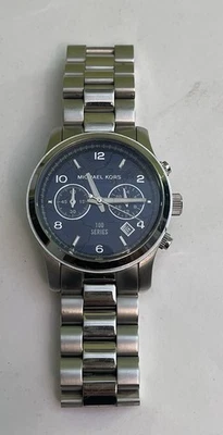 Michael Kors Runway Hunger Stop Stainless Steel Chronograph Watch MK5814 - Image 1 of 2