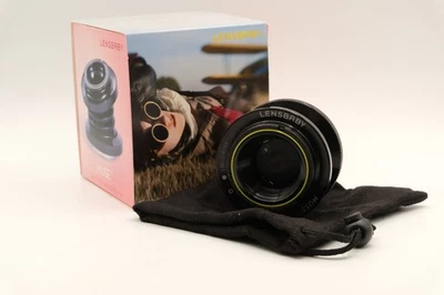 Lente SLR de enfoque selectivo Lensbaby Muse para Canon EF + doble vidrio Foto 1 de 2