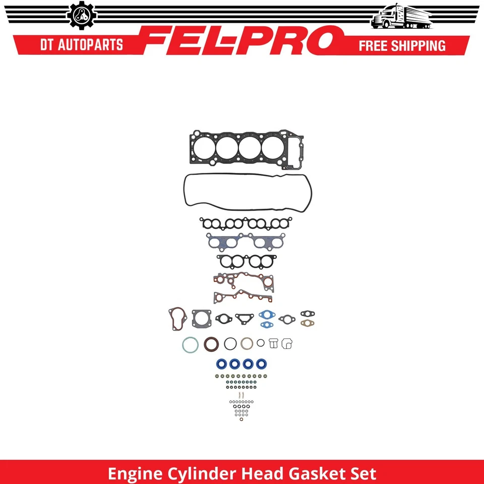 Juego de juntas de culata de motor Fel-Pro 1996 para Toyota Tacoma 1995-2004 2,4 L L4 Foto 1 de 1