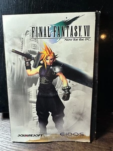 FINAL FANTASY VII PC CD - Complete w/ Keypad Template & Manual - Picture 1 of 24