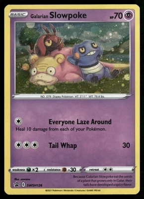 Galarian Slowpoke - SWSH126 SWSH: Sword & Shield Promo Cards Pokemon TCG - Image 1 of 2