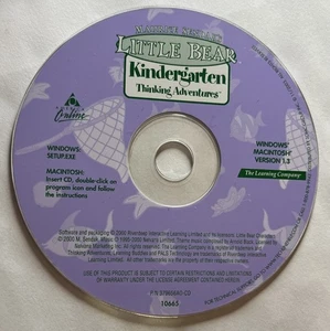 Maurice Sendak's Little Bear Preschool Thinking Adventures PC MAC Tested - Picture 1 of 1