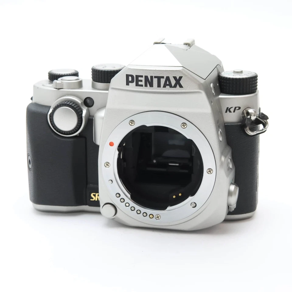 Pentax KP Silver DSLR Camera Body #212 - Image 1 of 4